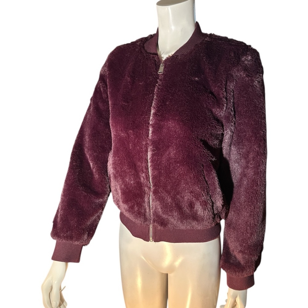 Love Tree Faux Fur Jacket